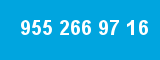 955 266 97 16 955 266 97 16